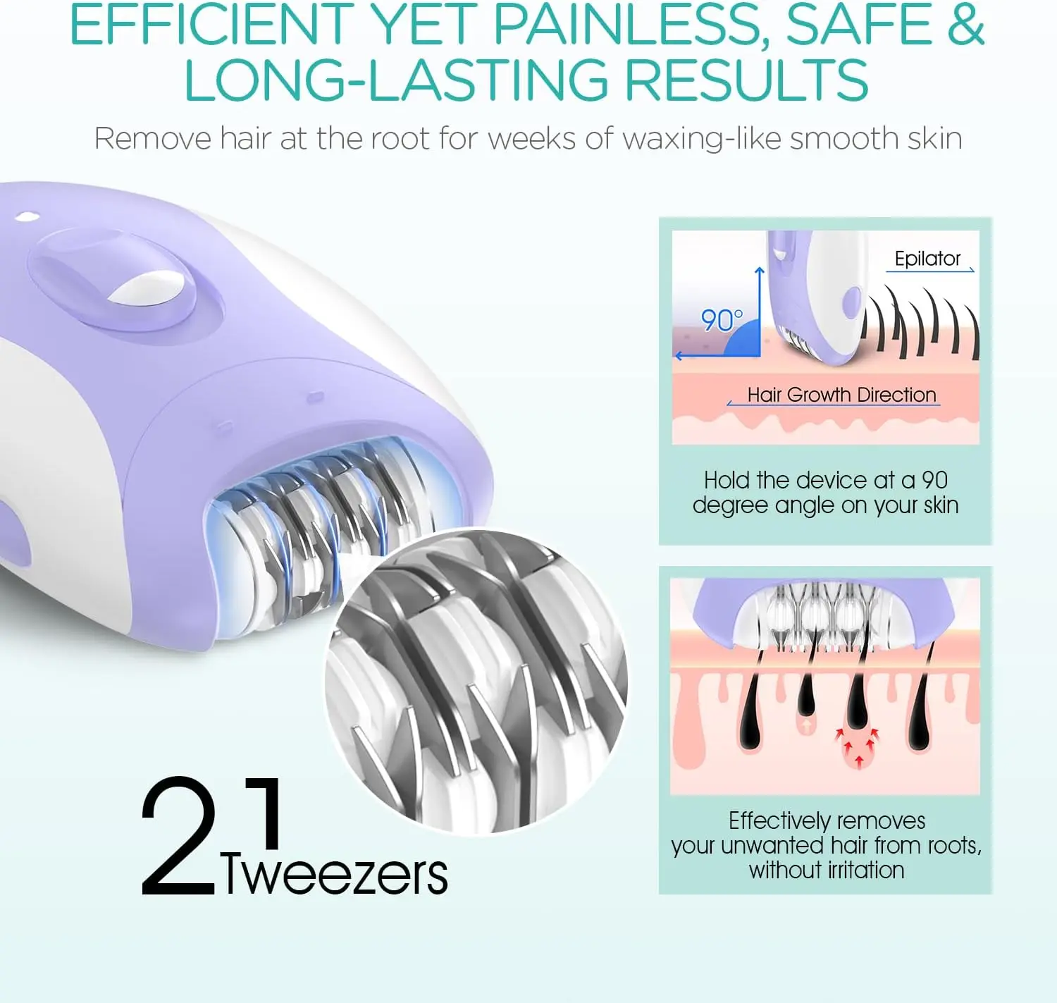 Kemei 4in1 النساء لنزع الشعر ماكينة حلاقة كهربائية الوجه الجسم إزالة الشعر سيدة الساق بيكيني المتقلب مزيل الشعر تحت الإبط قابلة للشحن
