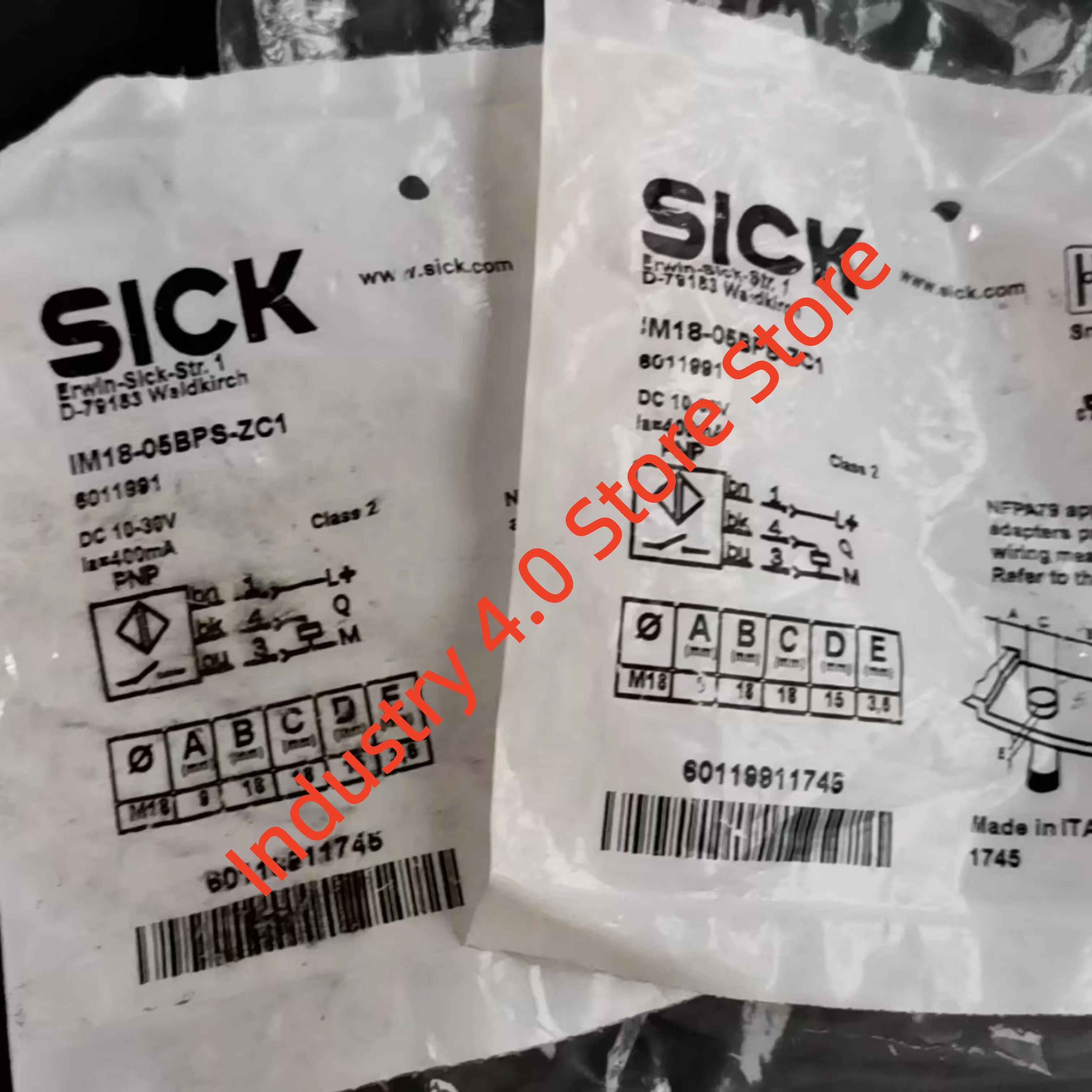 العلامة التجارية IM18-05BPS-ZC1 مستشعر التسمية الملونة KTM-MB31194P 1078048 جديد