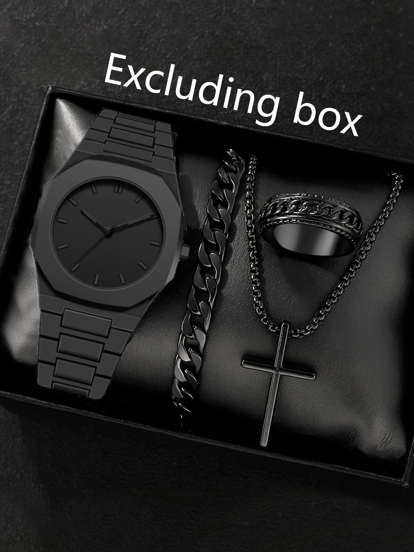 Octagonal fashion quartz watch men's minimalist style hot selling watch