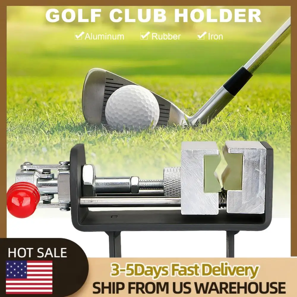 

Golf Club Shaft Clamp Golf Grip Replacement Tool Golf Club Regripping Kit Golf Shaft Clamp for Home Workshop