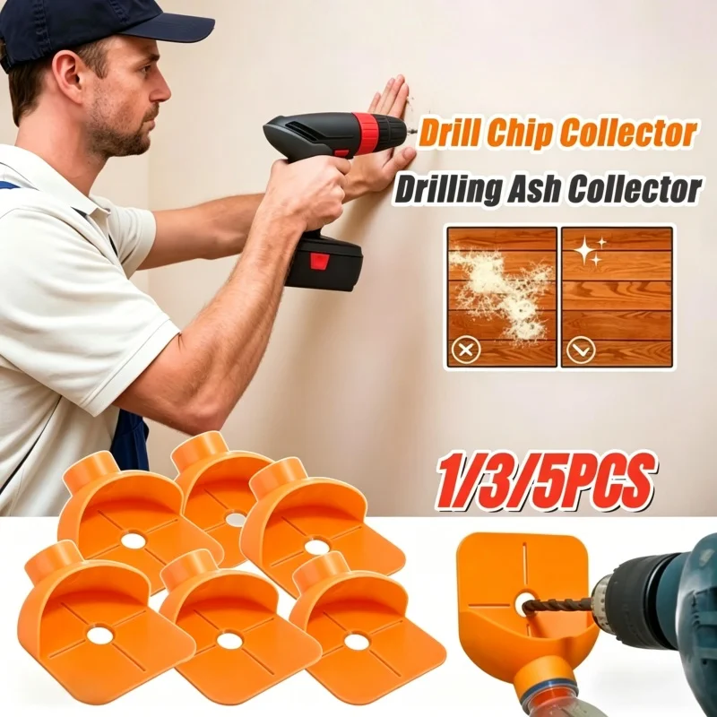 

3/5PCS Electric Drill Dust Cover Bottle Ash Bowls Impact Hammer Dust Collector Drilling Dustproof Devices Power Tool Accessories