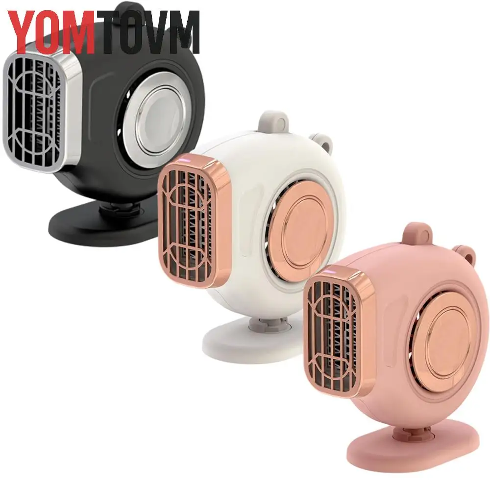 Black, White, Light-Red Car Heater Fan Defroster Car Fan Heater for 12 V Sedans Black