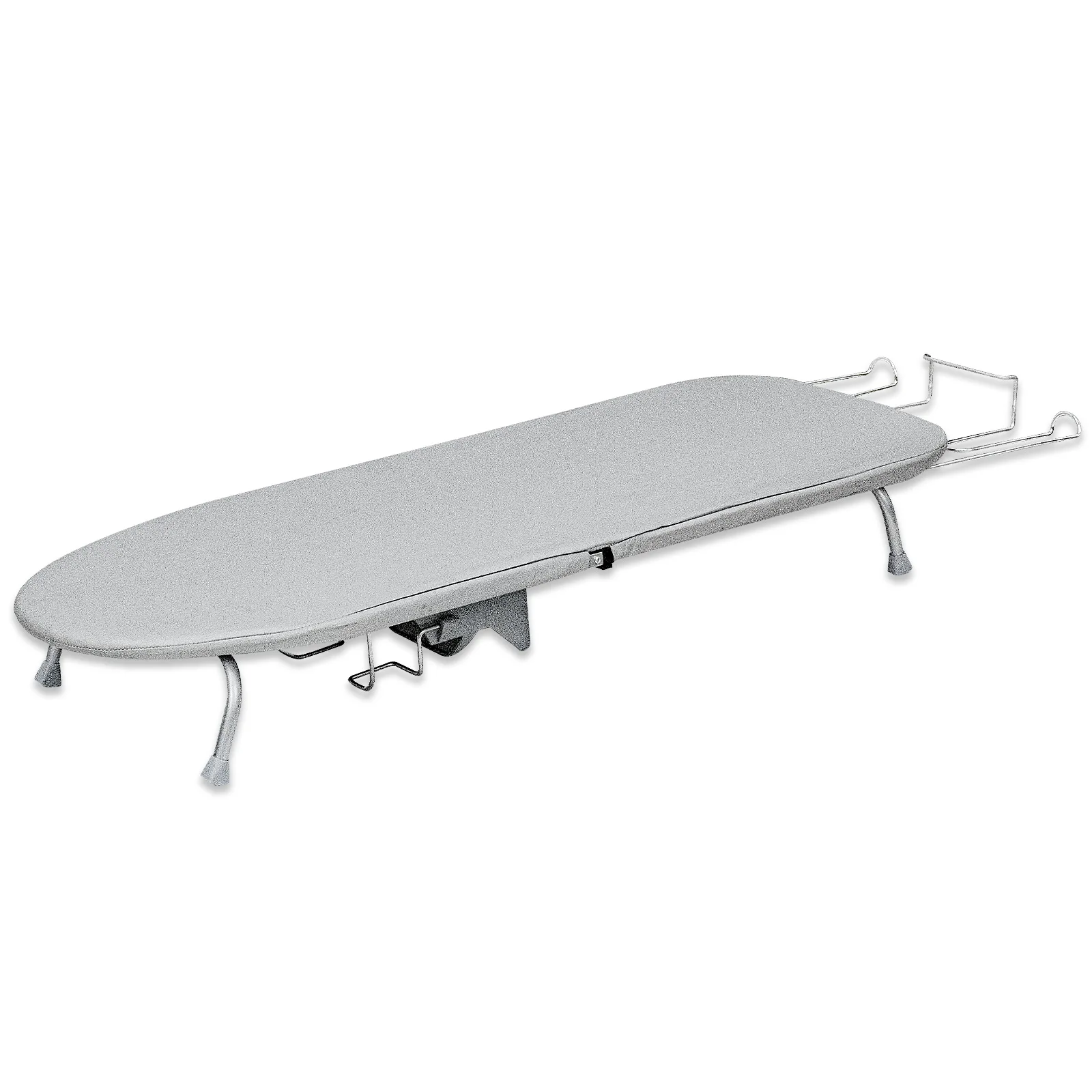 Desktop ironing board with tail rack storage Iron folding ironing board with storage rack Household portable ironing board