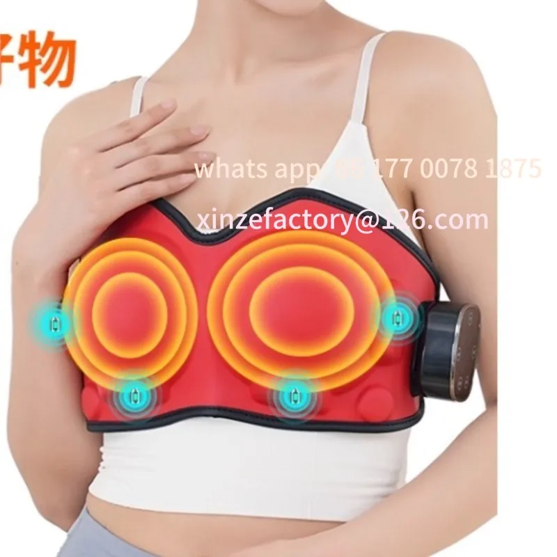 Customizable Breast Massager Electric Heating Hot Compress Massager Hot Compress Pad  Sparse Instrument