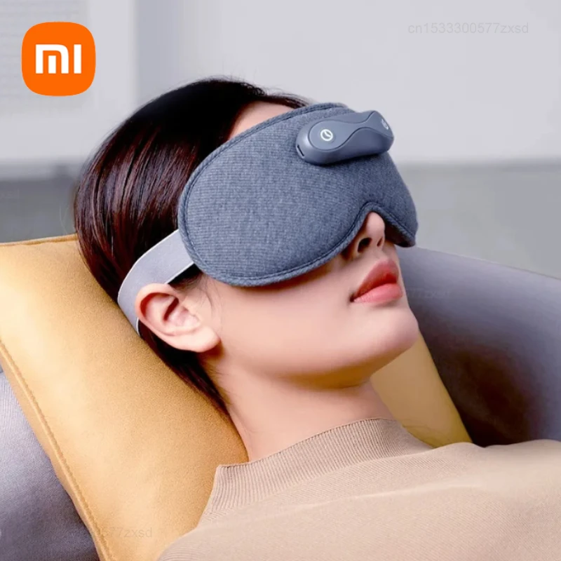 New Xiaomi KULAX Graphene Heated Eye Mask Full Shading Relaxing Sleeping Eye Mask Block Out Light for Sleeping Aid Eye Mask Home