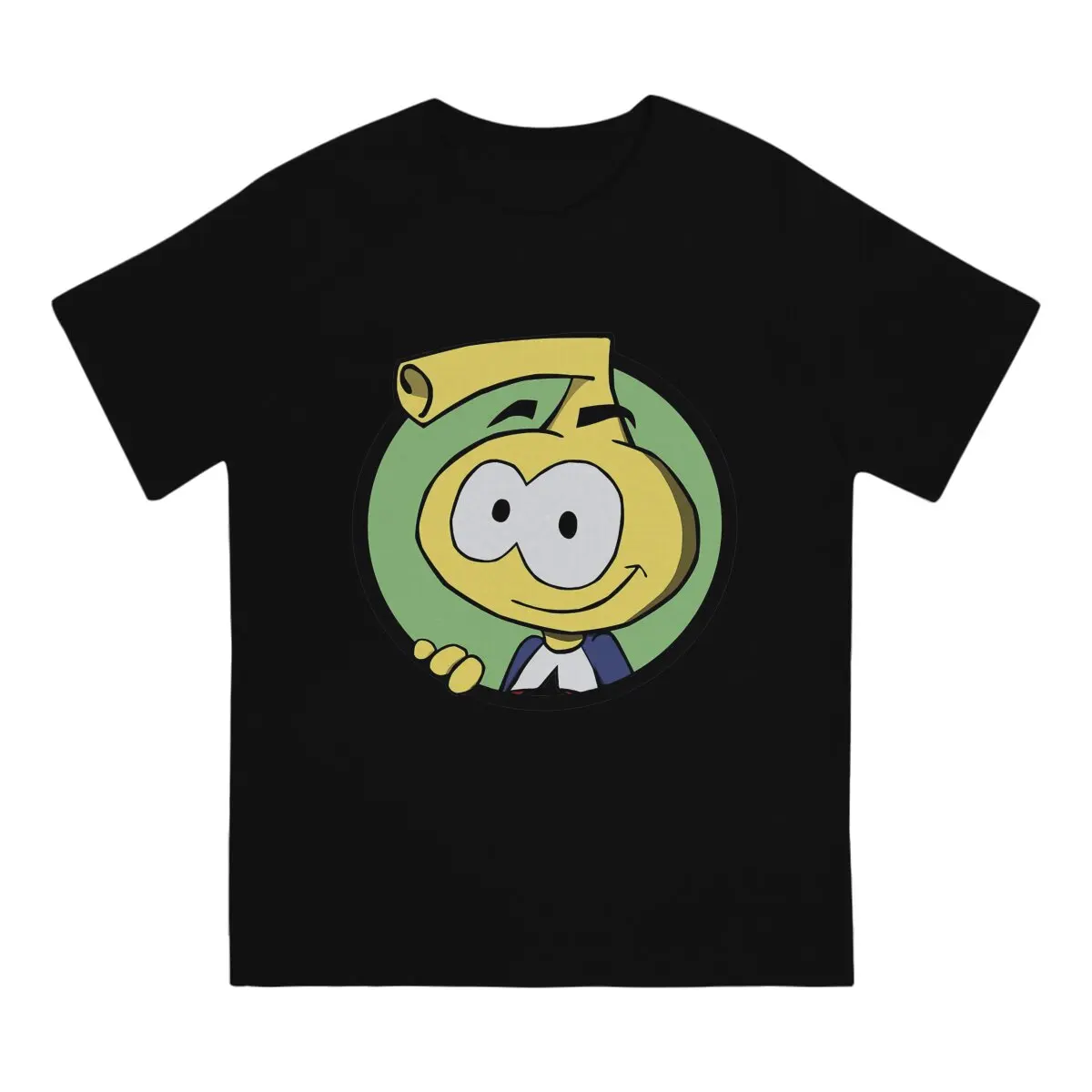 Snorks Face T Shirt Punk Men's Tees Summer Clothing Harajuku Crewneck TShirt