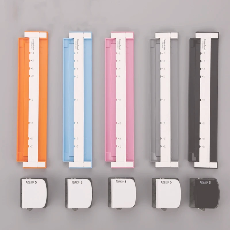 

A4 Paper 30-hole Multi-hole Punch B5 26-hole A5 20-hole Binding Clip Daolin Loose-leaf Punch Diy Manual