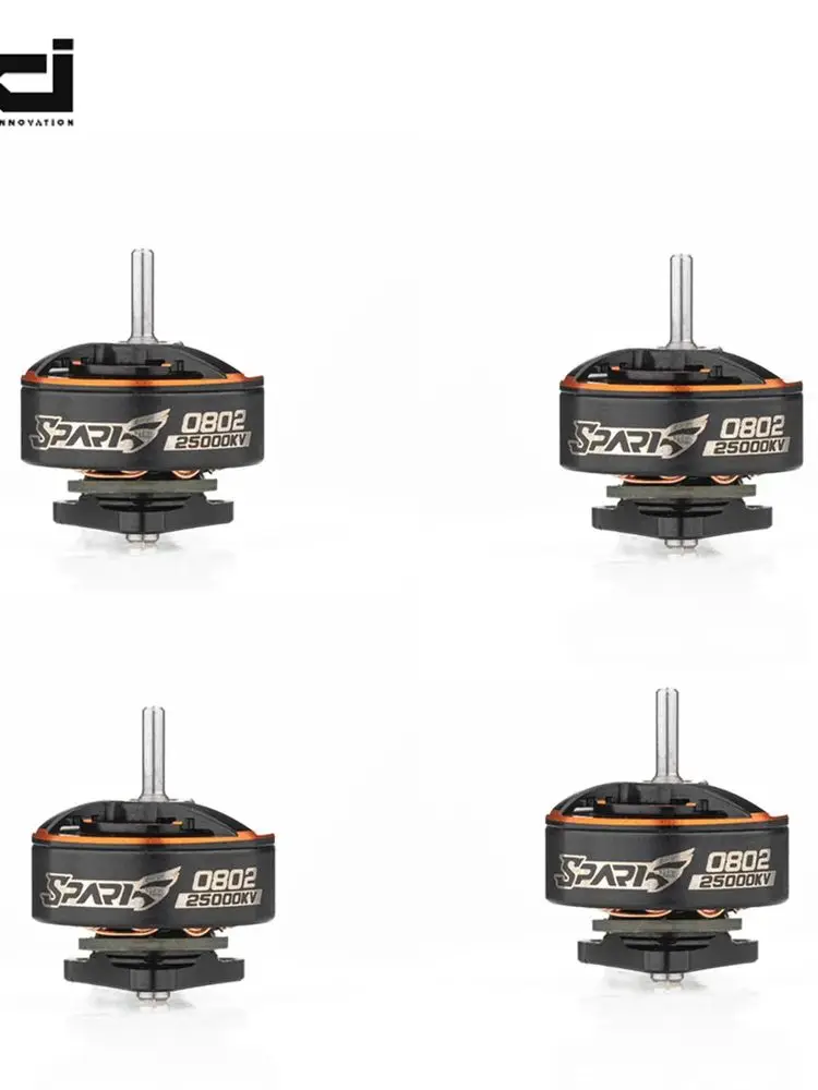 

4Pcs VCI 0802 13500KV/22000KV/25000KV/27000KV Extremely Light Weight Upgraded Micro Brushless Motor For FPV Drone