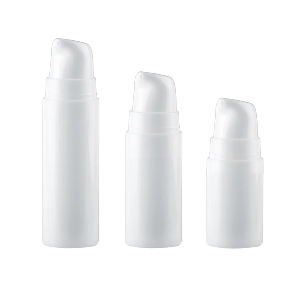 

6PCS Leak Travel Containers Snap Vacuum Travel Bottles Bottle Toiletry Bottles 5ml 10ml 15ml Wide Mouth Refill Set