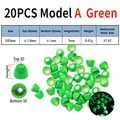 A20pcs Green 6X5