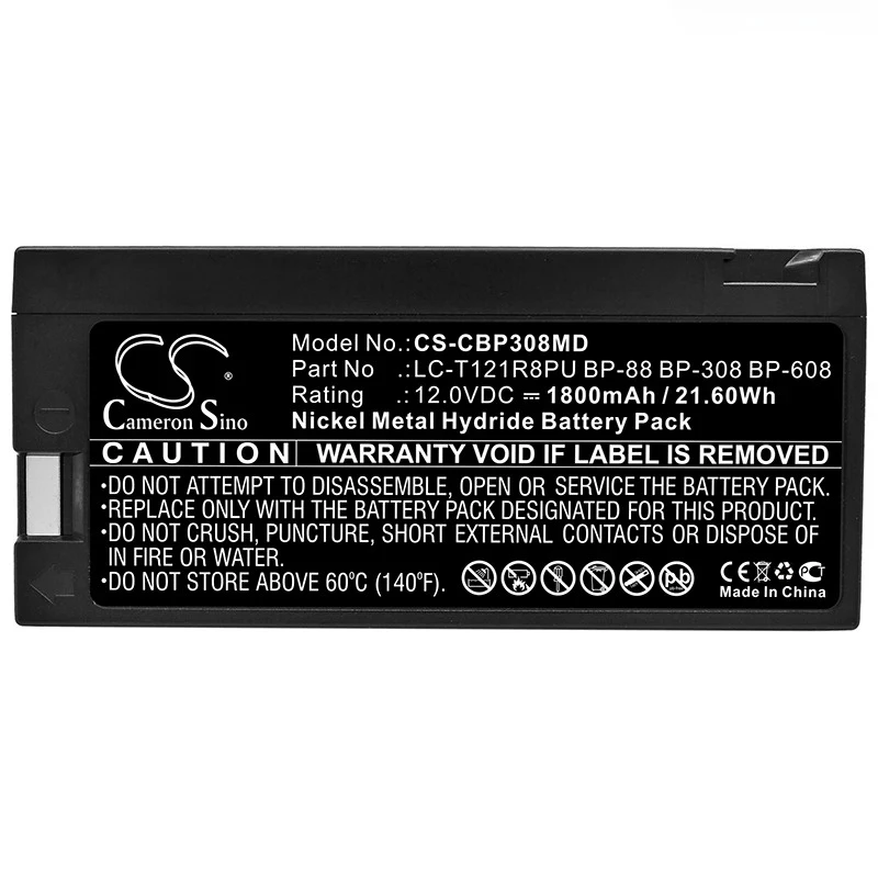 

12.0V 1800mAh Battery for Spacelabs 91370 Monitor 91387 90308 91367 91369 90203 90367,For Colin Medical ASM 5000 BP88-NXT ASM500