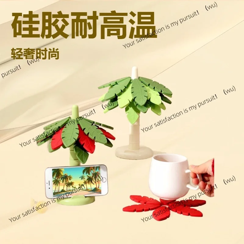 ZOCI-Small tree-shaped insulating mat, heat-resistant and high-temperature resistant dining table mat