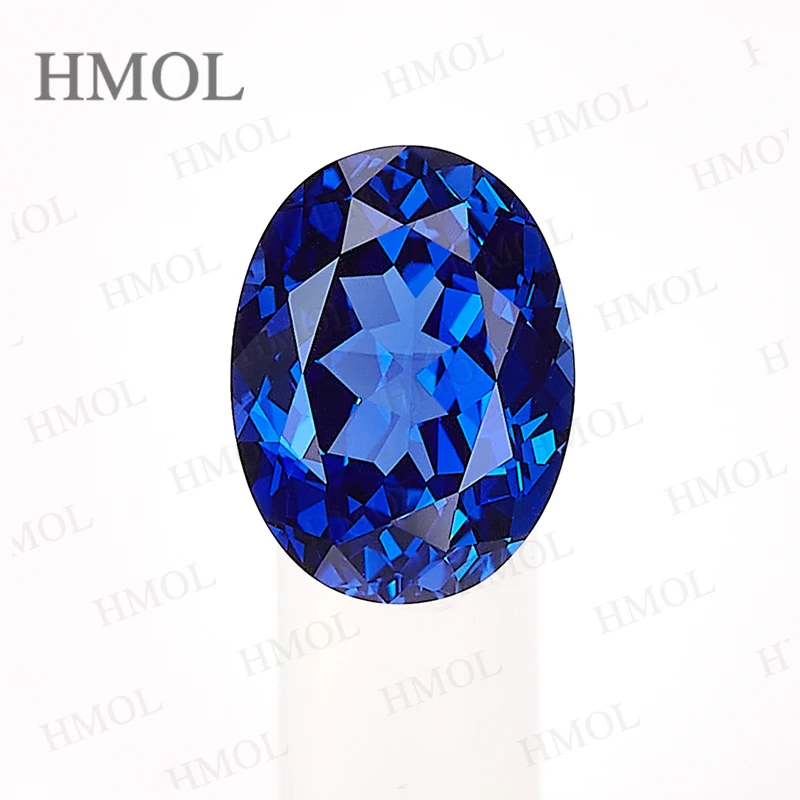 

Lab Grown Sapphire [Oval Shape] Blue Color VVS1 Brilliant Cut【NO】 AGL Certificate Gemstone For Jewelry Making Loose Stone HMOL