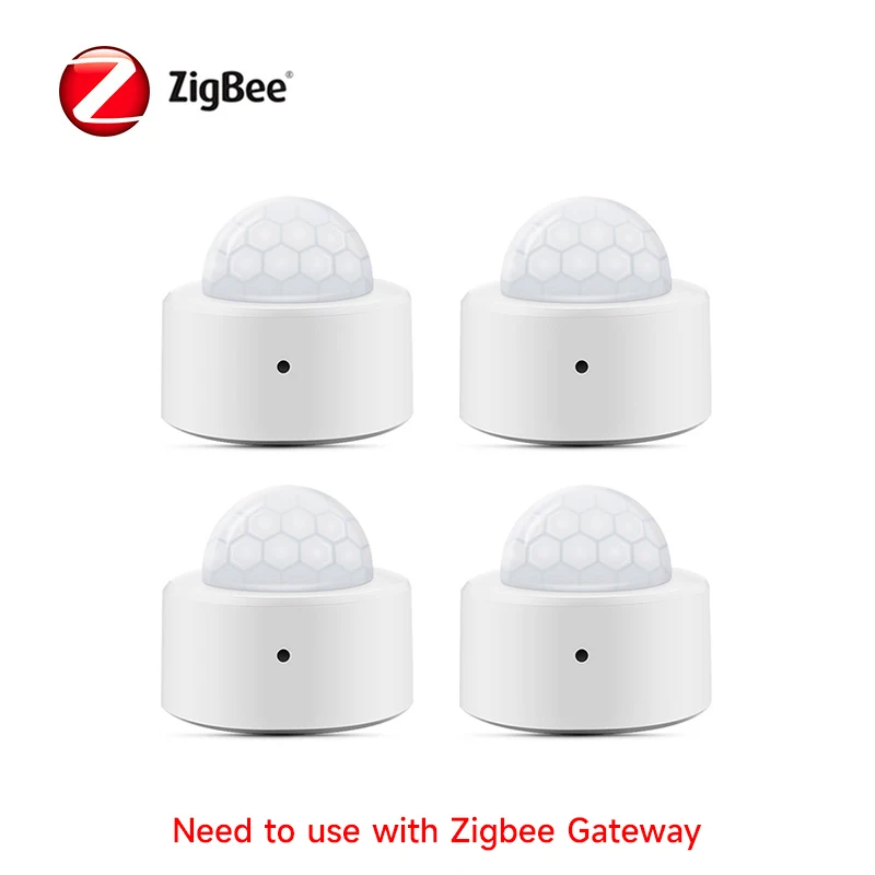Tuya Zigbee PIR-bewegingssensor Infrarooddetectie van het menselijk lichaam Smart Home Security Alarm Detector Werkt met Alexa Google Assistant