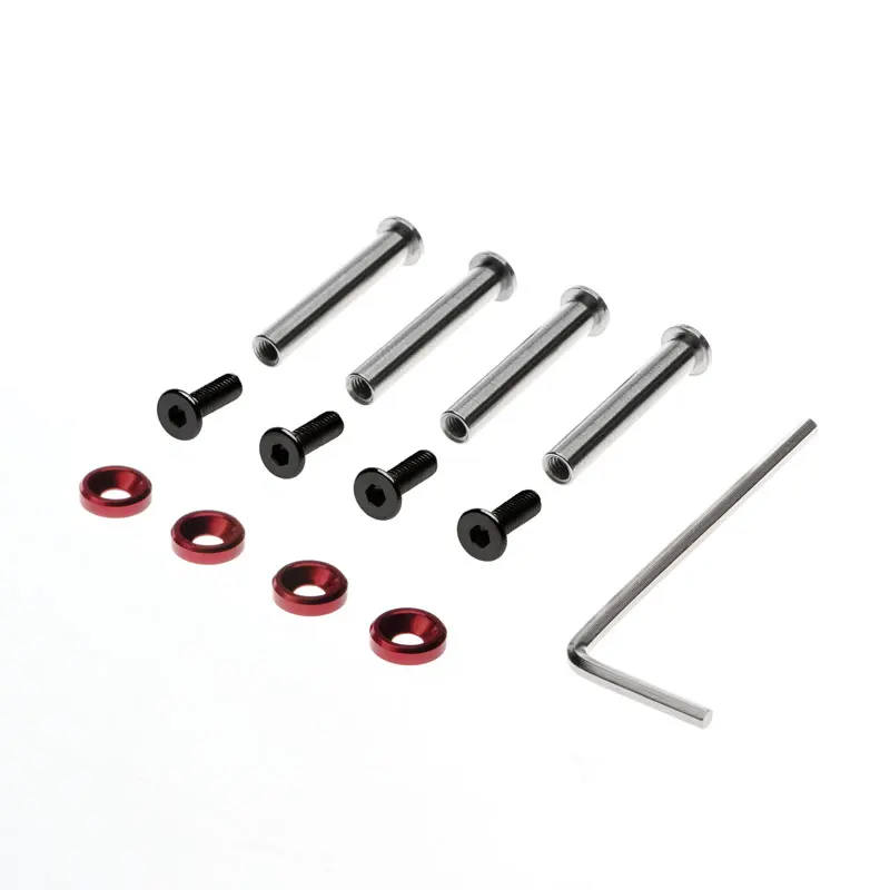 FinalCool FS4series 4pcs Cooling Fan Screws Enhanced Stability Fixing Chassis Fan Screws Not Hurt Fan for DIY ModifiedCoolingFan