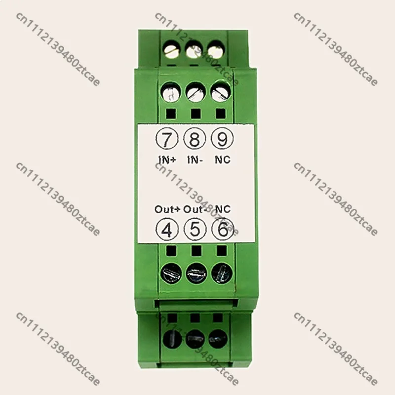 3-wire Electronic Ruler Signal Isolation Transmitter Resistance Convert to 4-20mA Output