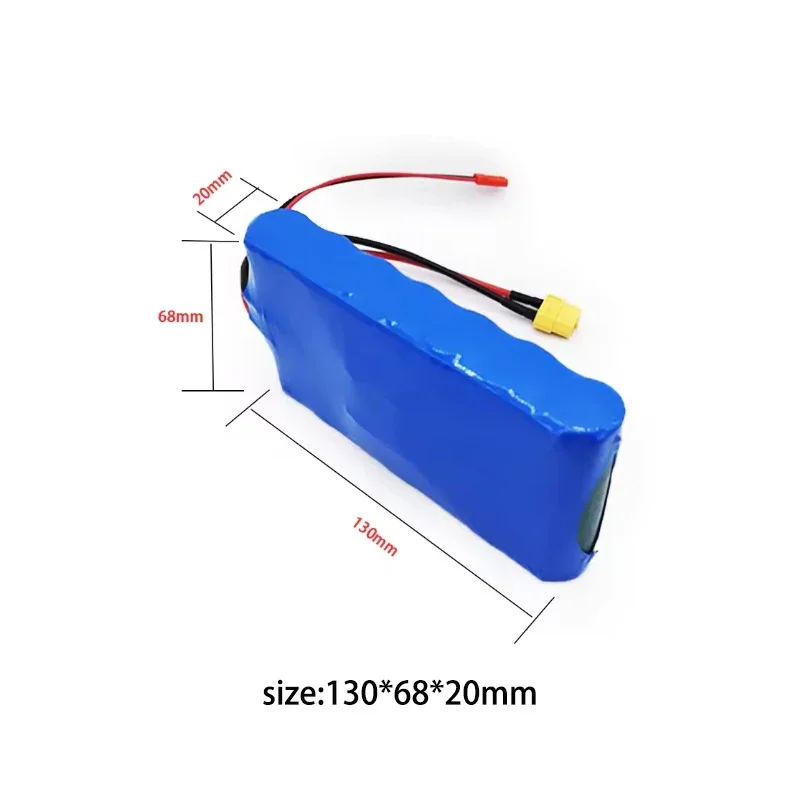 Paquete de batería de iones de litio 18650 7S1P 25,2 V 24V 8000mAh con BMS, para monitorear altavoz pequeño monociclo eléctrico batería recargable