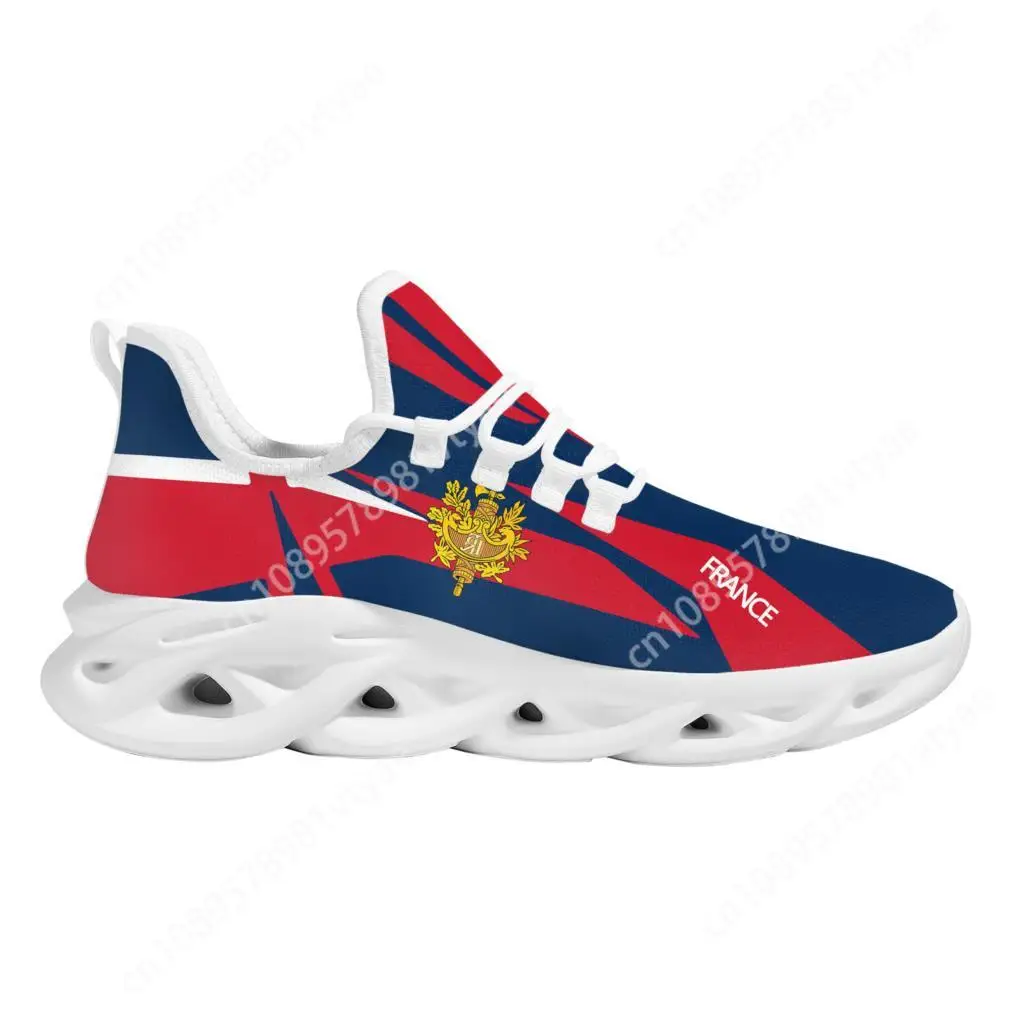 Zapatos de columpio de malla cómodos con bandera de Rusia creativa, zapatillas antideslizantes con patrón de águila dorada, zapatillas ligeras para correr de verano