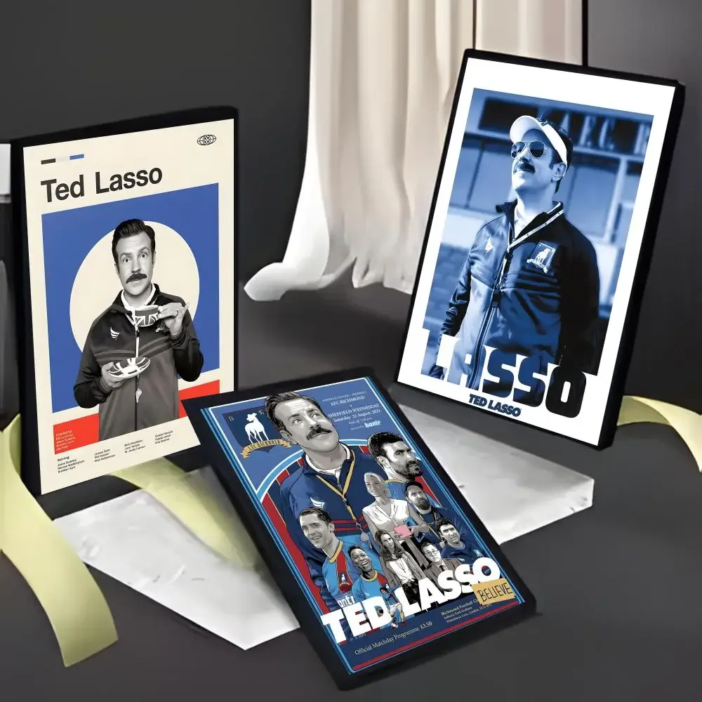 TV Series Comedy T-Ted Lasso Poster American Film Mural Home Childrens Room Wall Decor Print