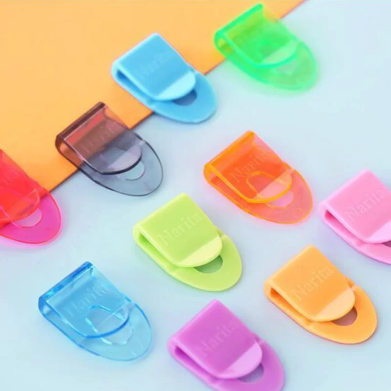 20pcs Color Mini Paper Clip Bookmark File Index Page Clip Memo Paper Clip Office Company School Stationery Label Clip