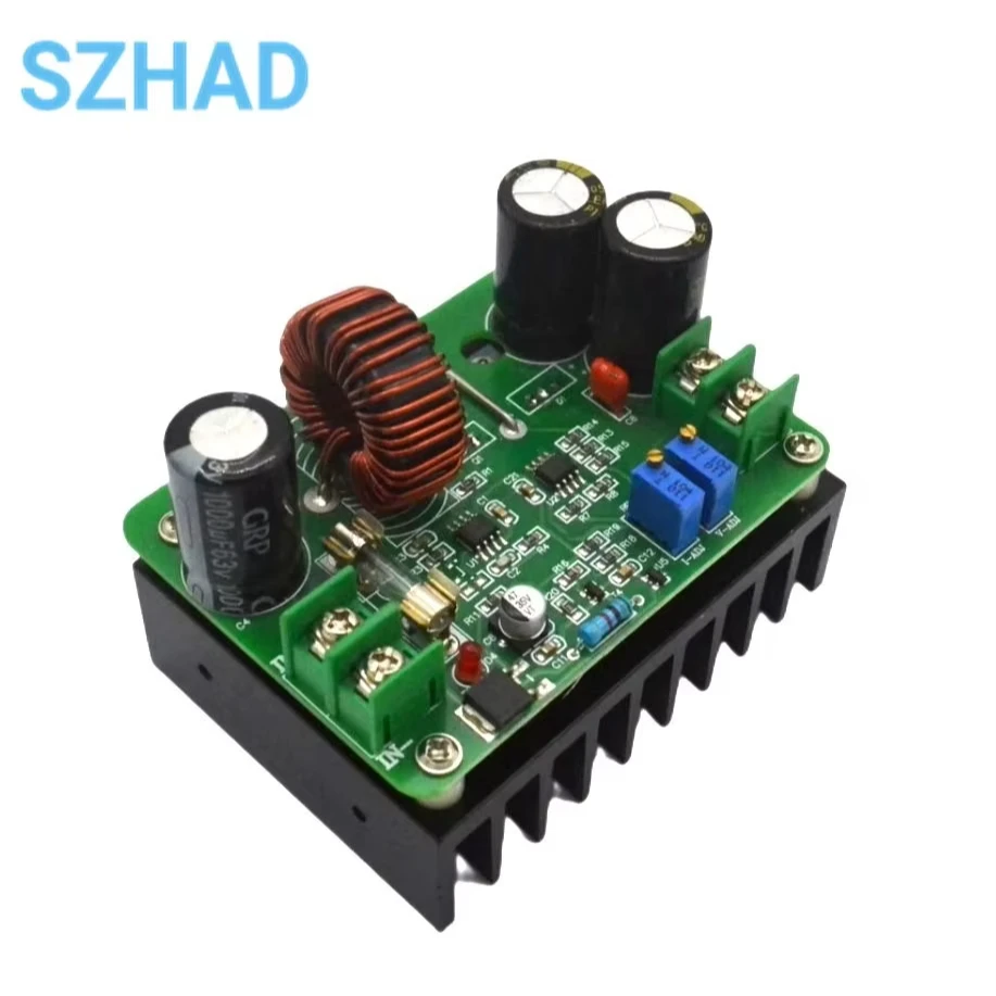 600W DC-DC Boost Converter 10V-60V To 12V-80V 10A Step Up Power Supply Module Adjustable Constant Current Voltage