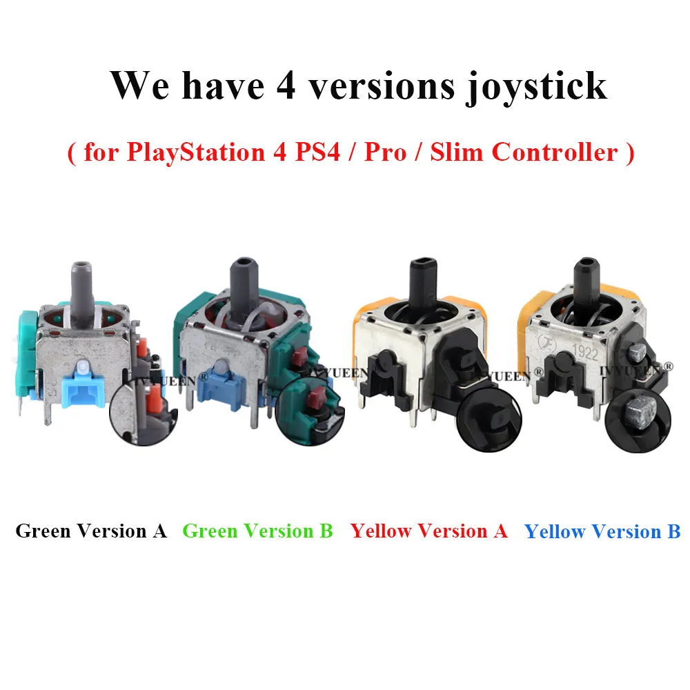 IVYUEEN 20 PCS for PS5 PS4 Controller 3D Analog ThumbSticks Sensor Module Potentiometer for XBox One Series S X 360 Elite 1 2