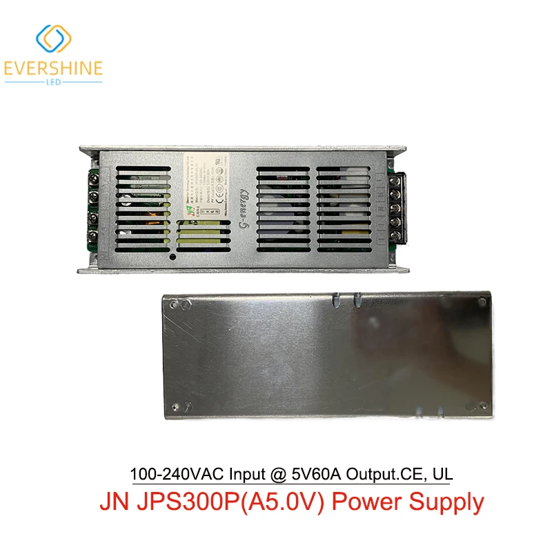 G-energy JPS300P-A5.0V Power Supply Ultrathin and high-quality 100/240VAC Input 5V60A Output 300W For LED Display Screen