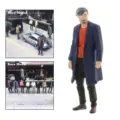 blue overcoat