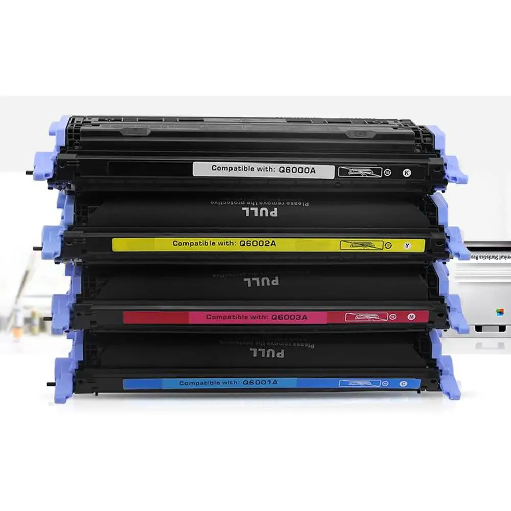 new color toner cartridge for Canon CRG-107/307/707/9421A004/9422A004/9423A004/9424A004/for HP Q6000A/Q6001A/Q6002A/Q6003A/124A