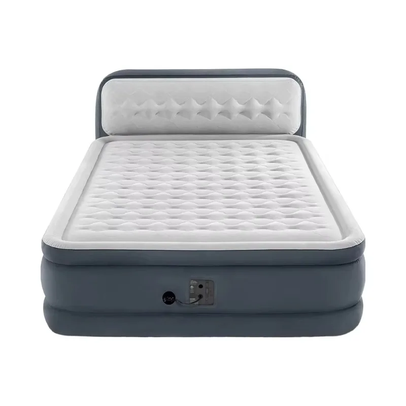 

Modern Double Inflatable Air Bed Built-in USB Electric Pump Automatic Inflation/Deflation PVC Top Folding Design Outdoor Use