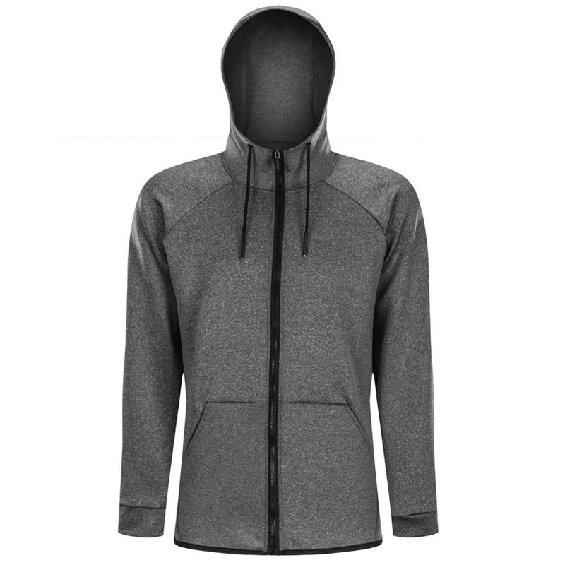 Lightweight Breathable Running Jackets Quick Dry Long Sleeve for Men And Women Outdoor Sports Coat Windproof Zipper Hoodie