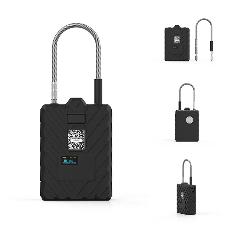 

ODM OEM R&D Customized GPS Beidou GSM LTE SMS Wire Cable Padlock Smart E Lock