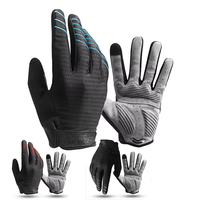 3 colors GEL Pad Full Finger Cycling Gloves Shockproof MTB Bike Gloves Touch Screen Men Women Long Finger Bicycle Glove M-2XL