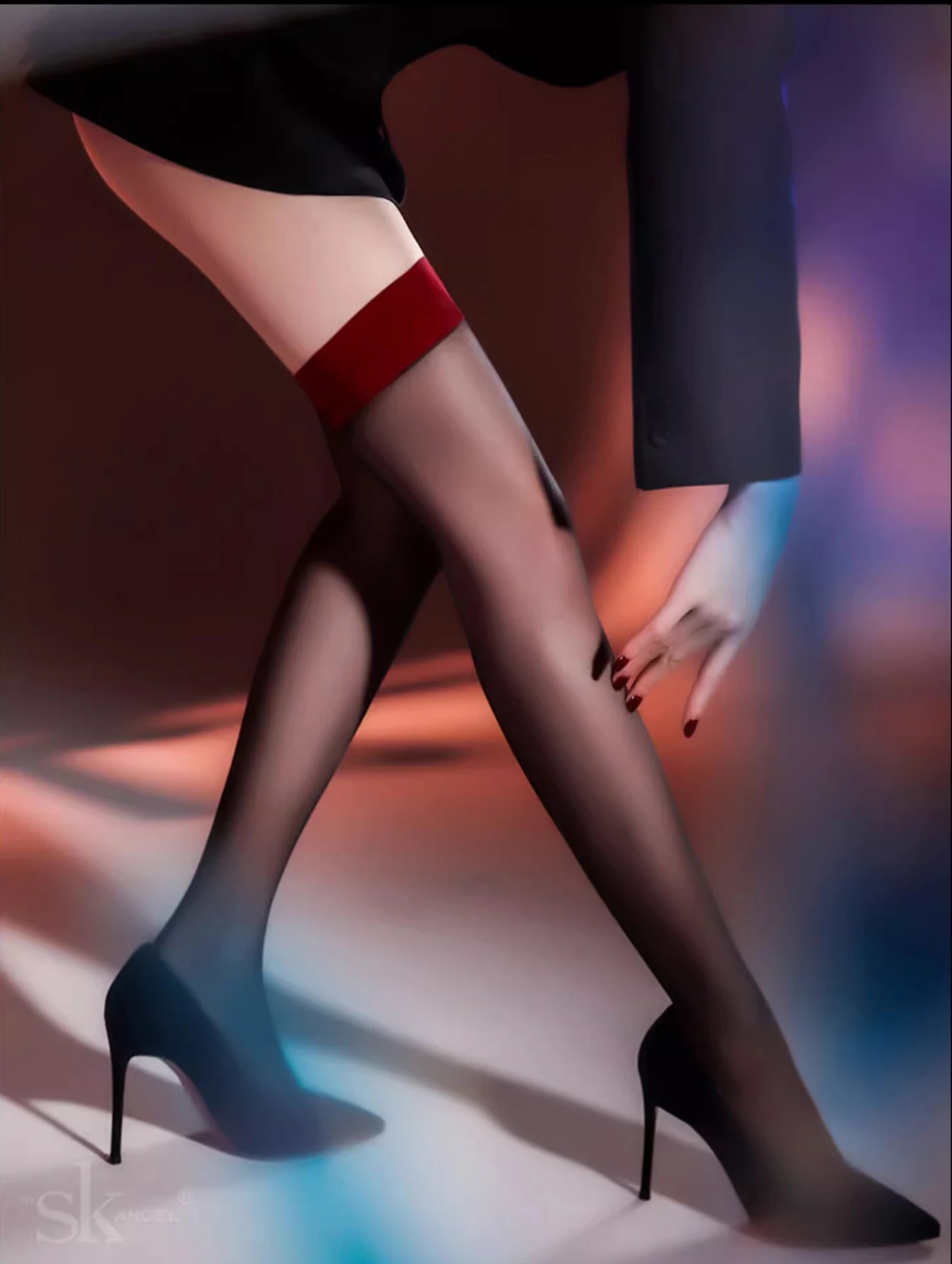 Meia-calça de malha antiderrapante para mulheres, meias íntimas, meias sólidas simples, carreira japonesa, tamanho grande, novidades Kpop, fogão