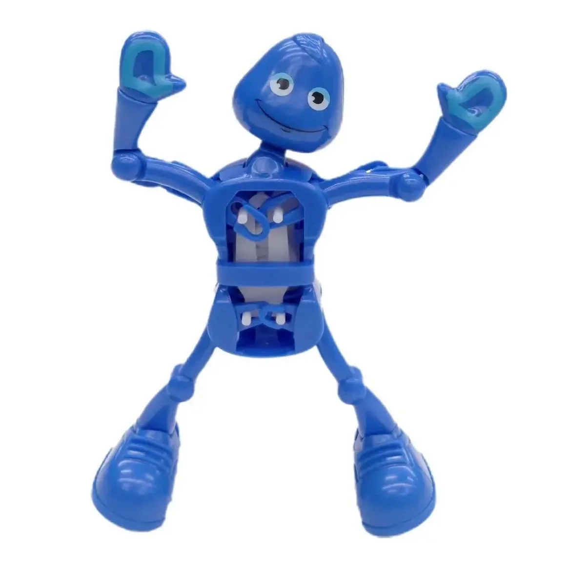 Windup Dancing Robot Winding and Swinging Creativity Twisted Waist Split Children Wind Up Toy