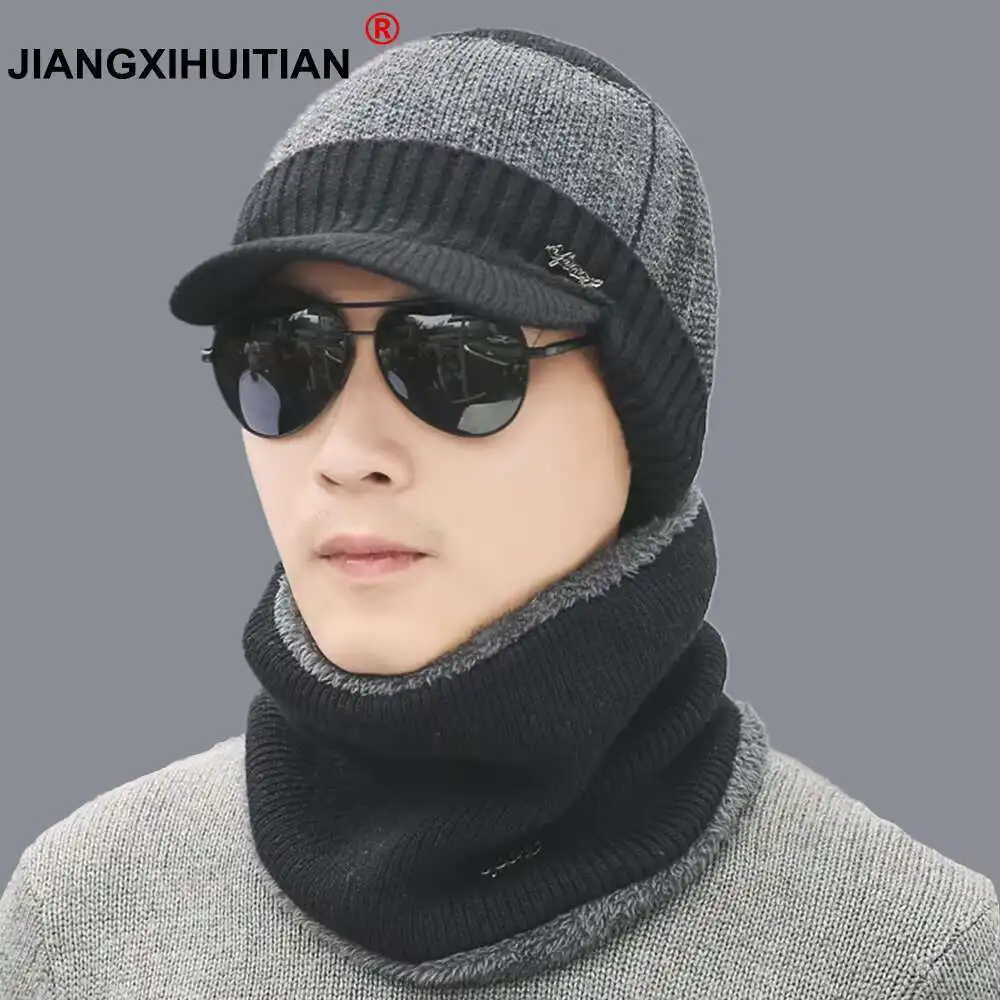 

2018 Winter Hats Skullies Beanies Hat Winter Beanies For Men Women Wool Scarf Caps Balaclava Mask Gorras Bonnet Knitted Hat