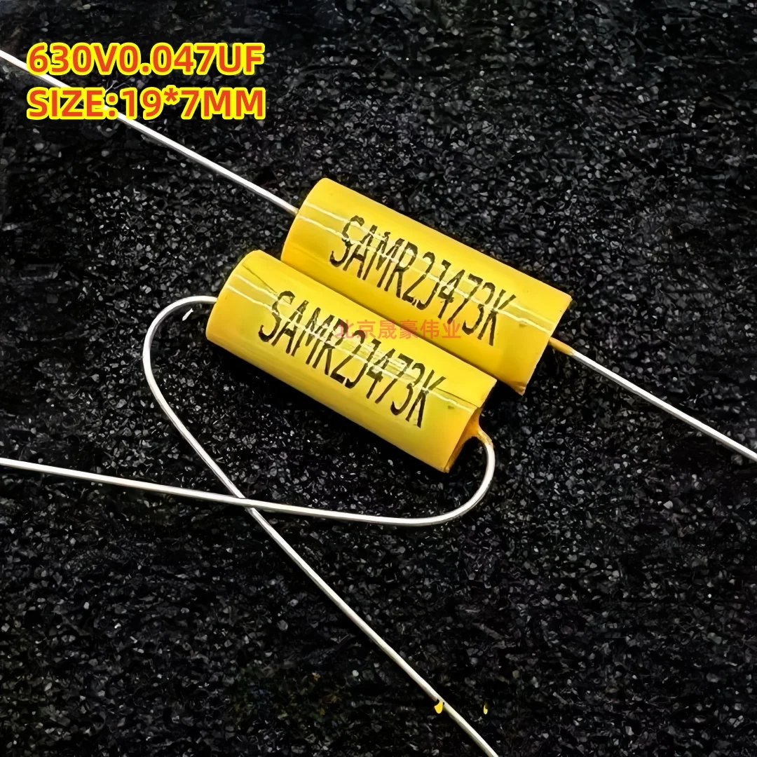 10 قطعة مصرف البحرين المركزي MKP 0.047 فائق التوهج 473 47nf 630 فولت محوري من خلال ثقب اقتران الصوت غير القطبية رقيقة فيلم مكثف