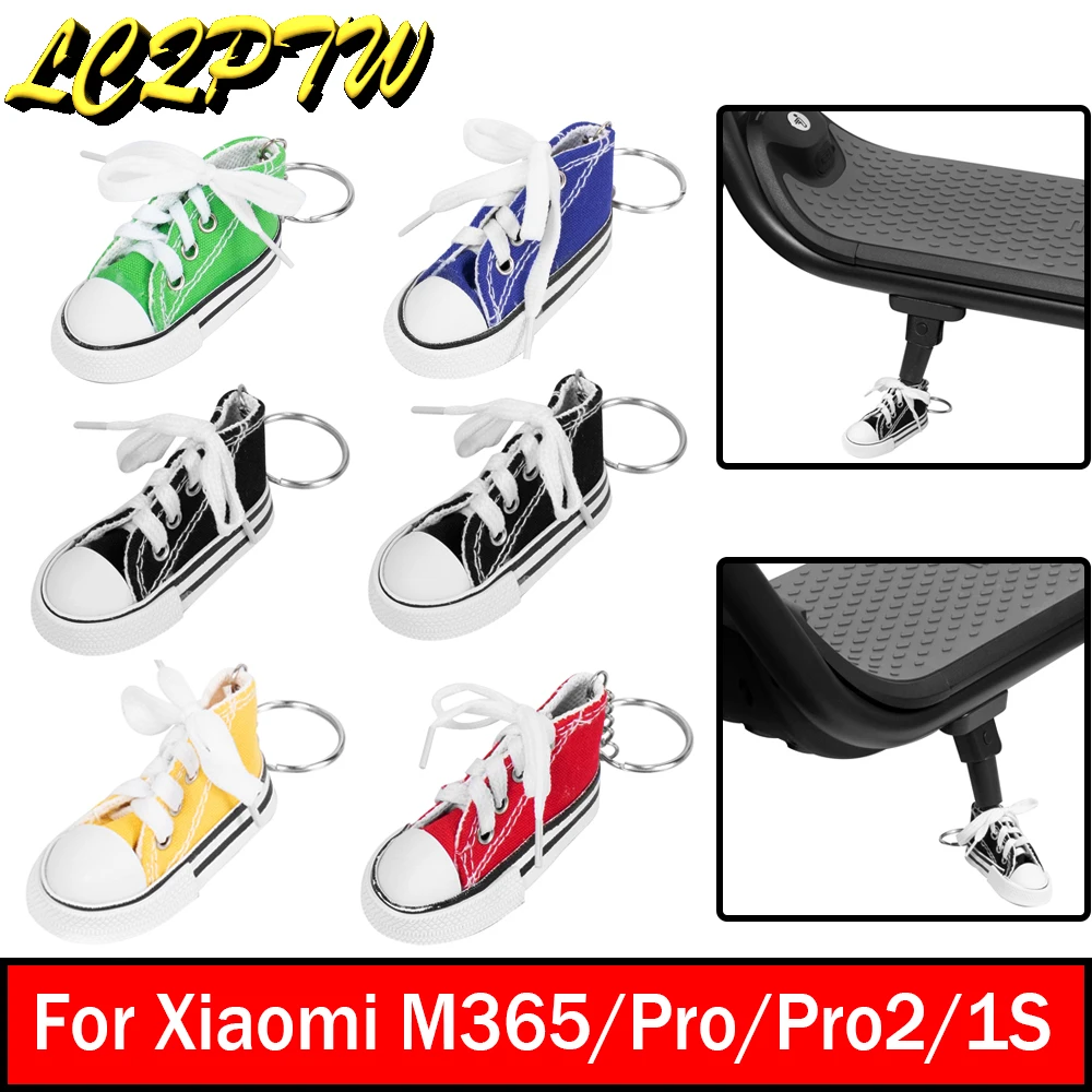 Foot Support Cute Mini Shoe Creative Keychains Electric Scooter for Xiaomi M365 Pro 2 Max G30 G30D Kickstand Tripod Decor Cover