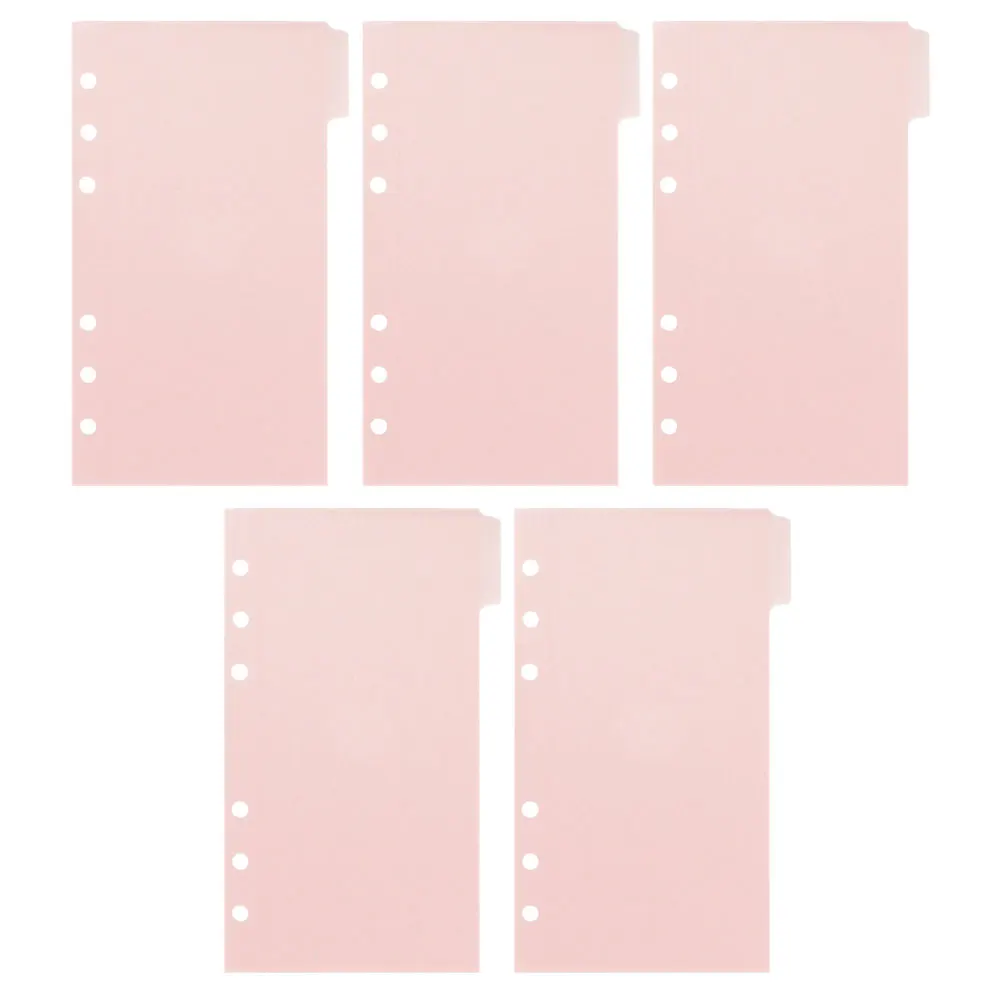 

Binder Accessories Pouches Document Holder Refill Pocket Folders with Holes Wallet Pp