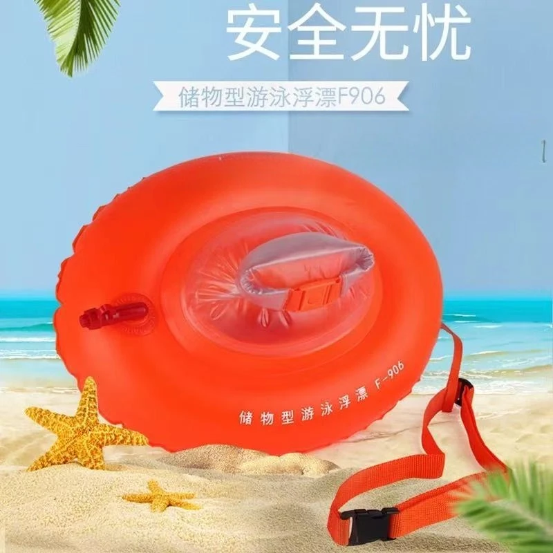 Storage double airbag F906 buoy bag, thickened outdoor swimming float equipment