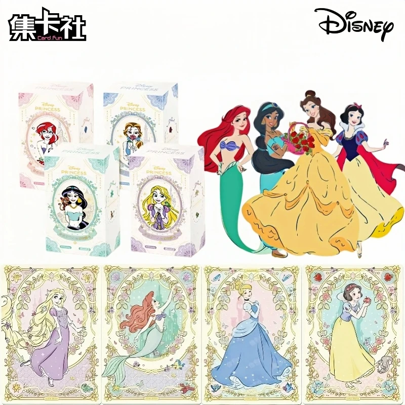 

Коллекционные карточки Card.Fun Official Genuine Disney Princess Diaries Commemorative Edition, аниме-товары, праздничные подарки