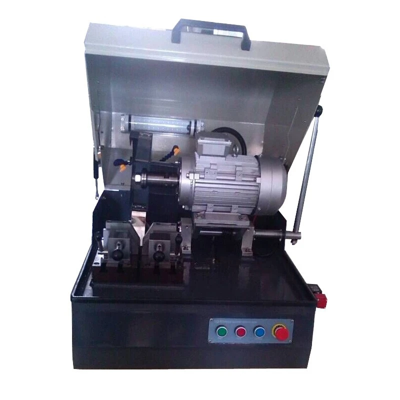 manual cutting machine, diamond metal low - speed and high - speed specimen cutting machine