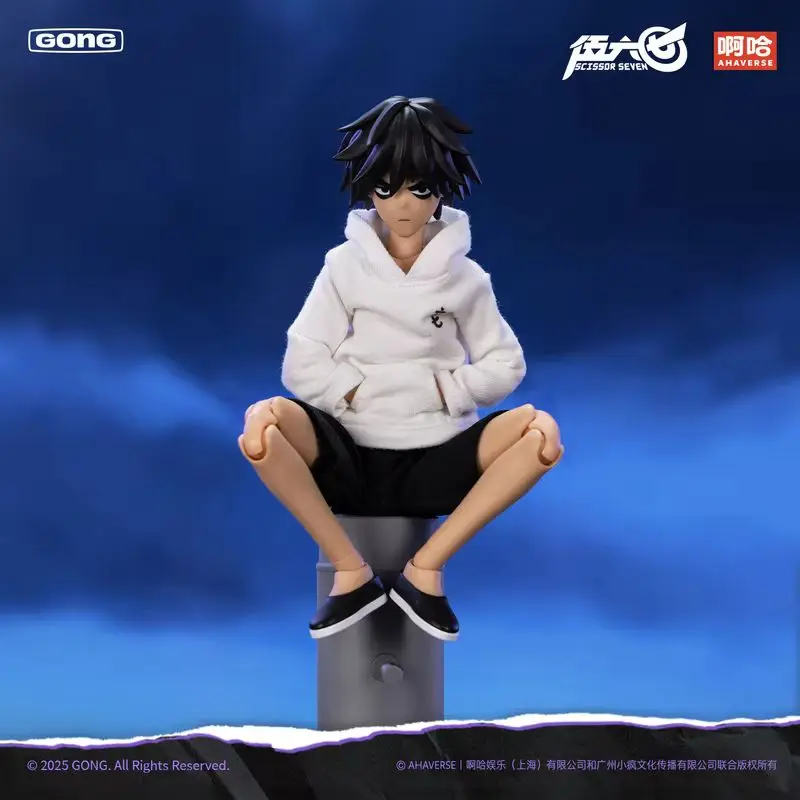 Assassin Wu Liuqi Felpa con cappuccio Versione 1/8 22 cm Bilancia Action Figure Articolata Personaggio Anime Merce Desktop Ornamento Regali