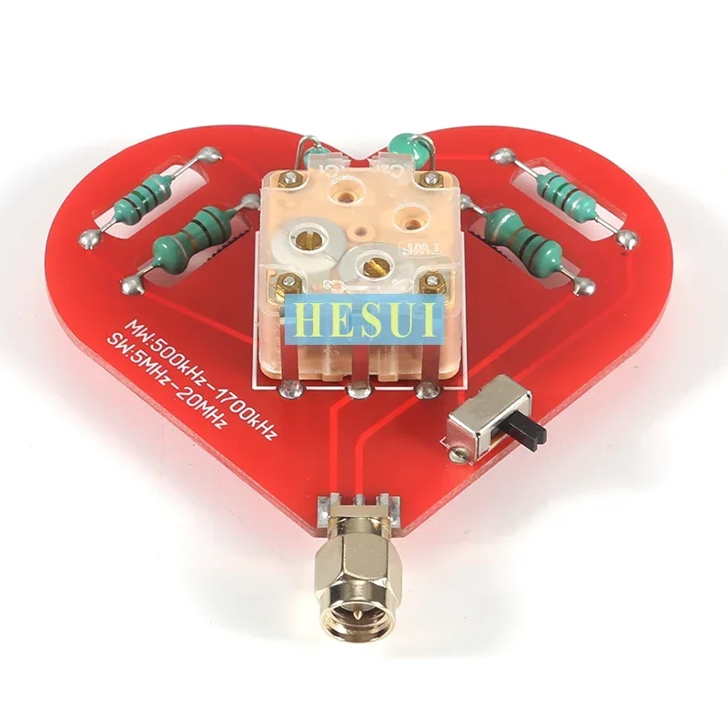 Medium and short wave antenna 5MHz-20MHz medium wave 500KHz-1700KHz non-directional triaxial