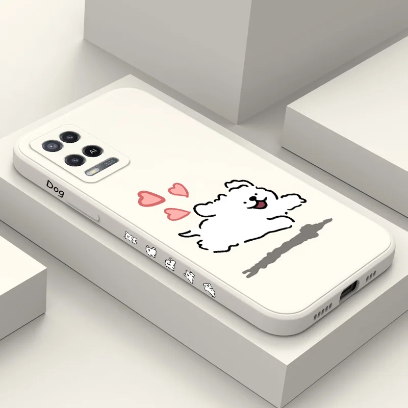 

Flapping Dog Phone Case For OPPO A54 A74 A57 A77 A78 A96 A76 A95 A94 A83 A53 A72 A52 A9 A5 A12 A31 2020 S 4G 5G Cover