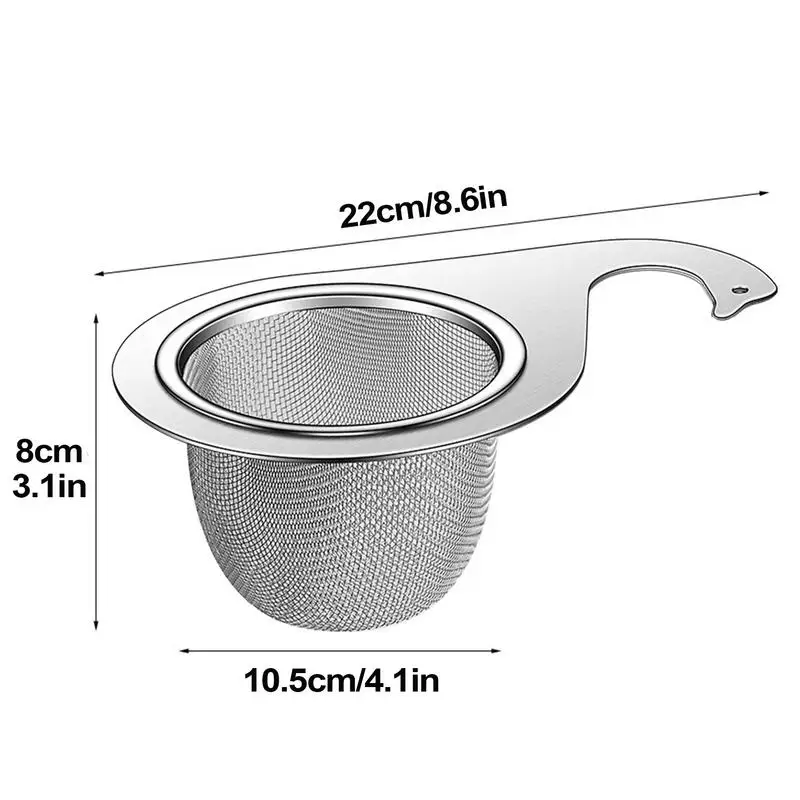 New Stainless Steel Swan Sink Strainer Basket Removable Goosehead Storage Drainage Basket Hanging Kitchen Sink Drain Basket