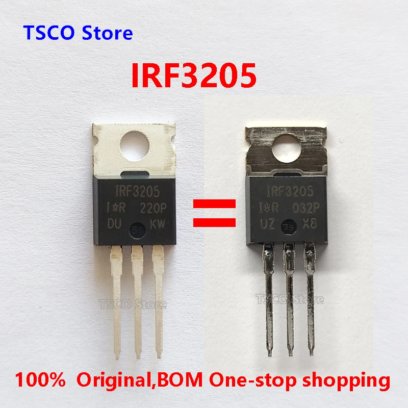 2020+ 10-50piece IRF3205 IRF3205PBF 55V 110A TO-220 New Origiail Mexico TSCO