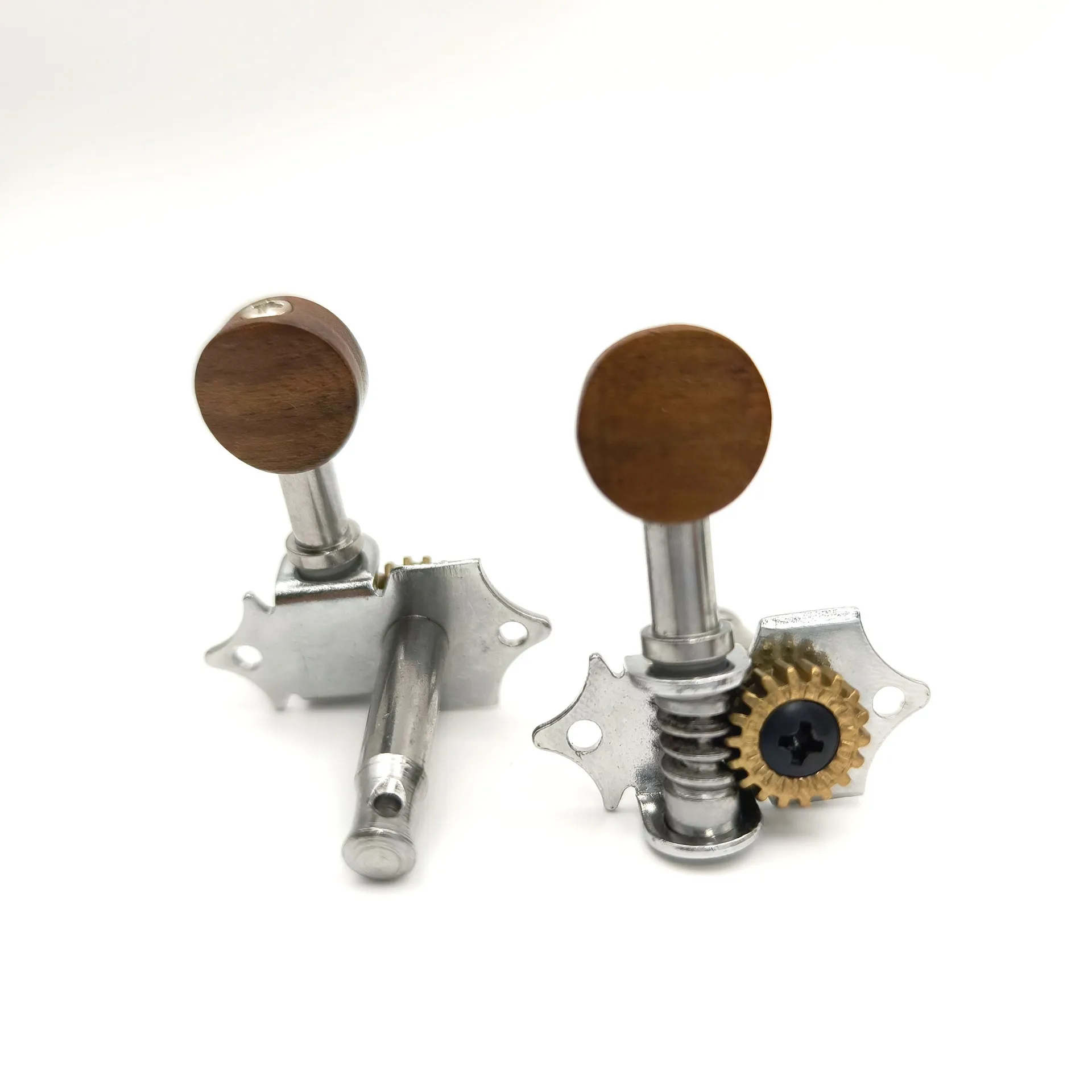 Acoustic & Electric Guitar Open Gear Long Post Tuning Pegs Guitar Open Back Machine Heads with Extended String Holes