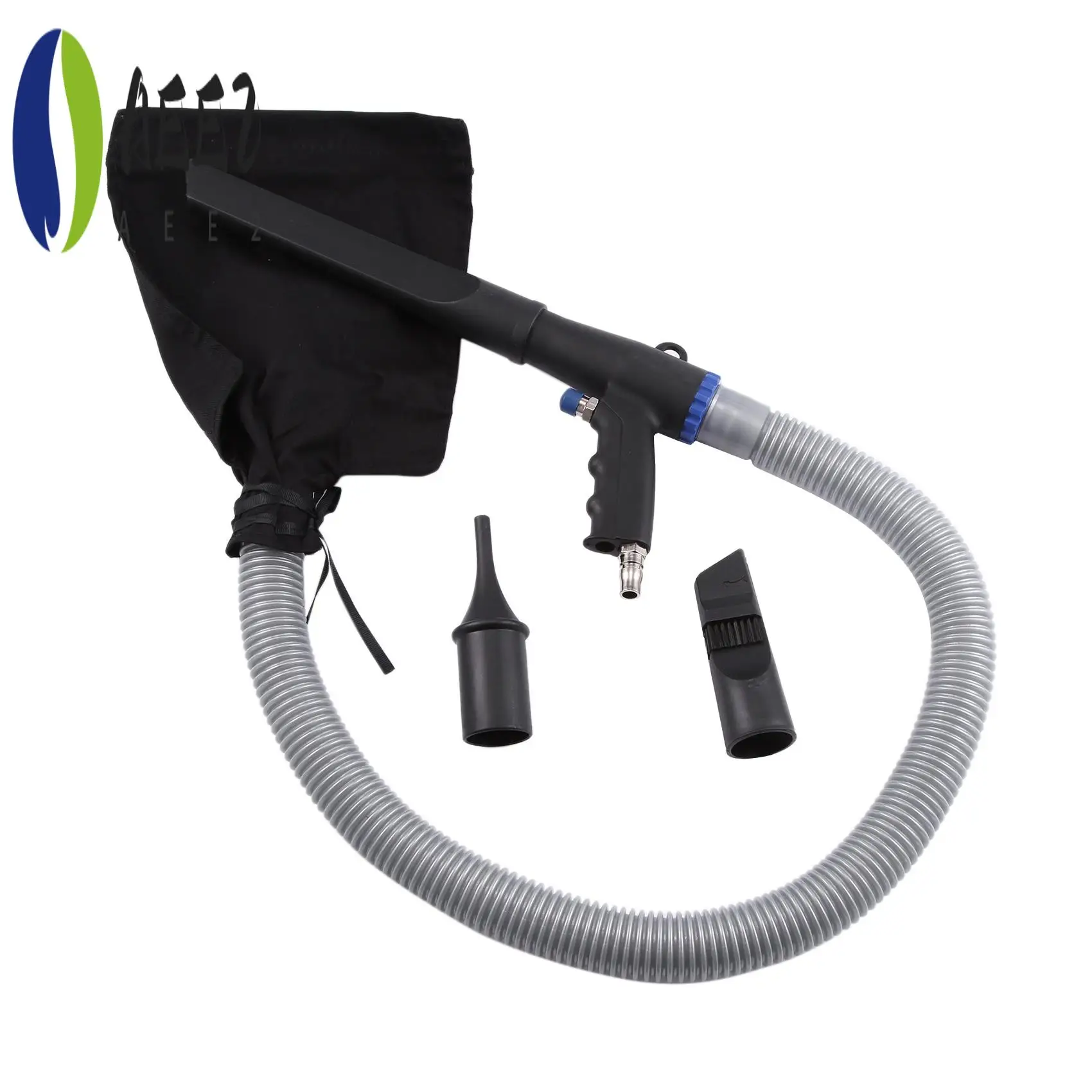 

AEE2-2 In 1 Air Duster Compressor Kit Multifunction Air Vacuum Blow Pneumatic Vacuum Suction Cleaner Tools