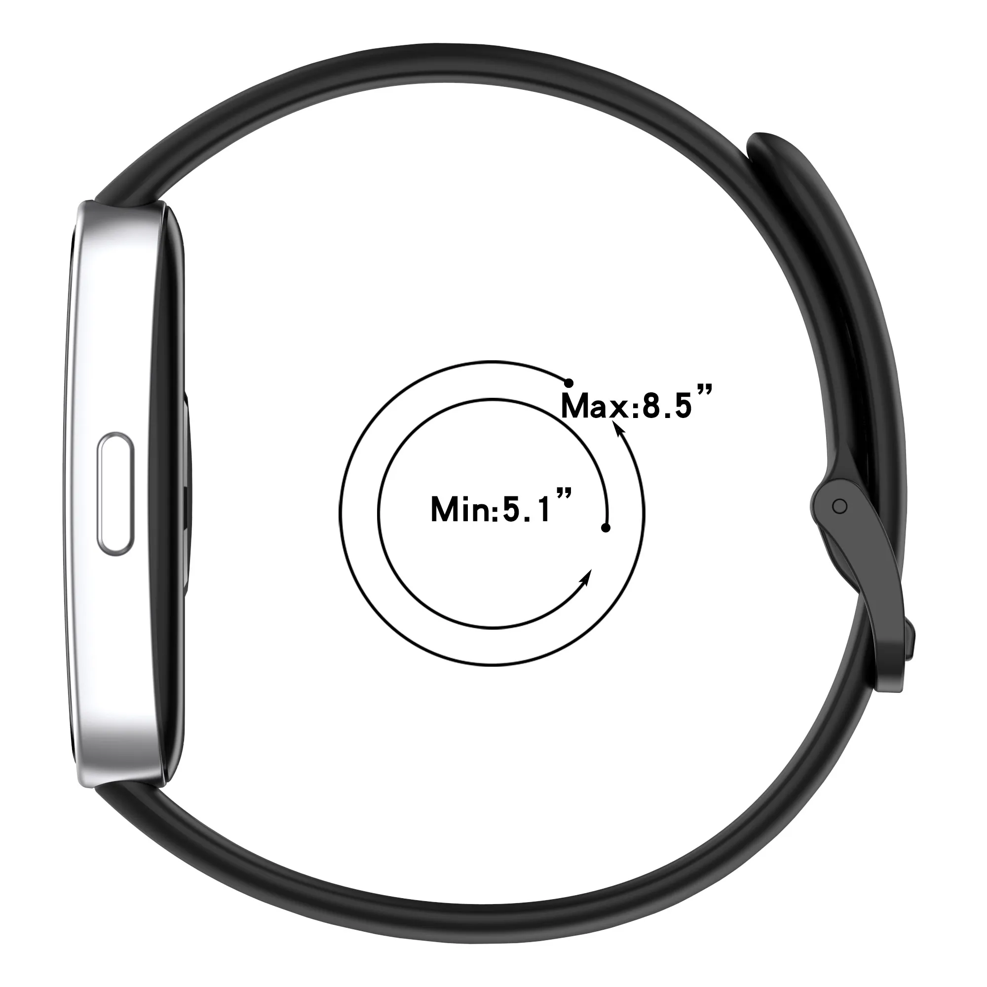 Силиконовый ремешок для Huawei Band 9/9NFC 8/8NFC, аксессуары для умных часов, сменный браслет, спортивный браслет, ремешок для часов Correa